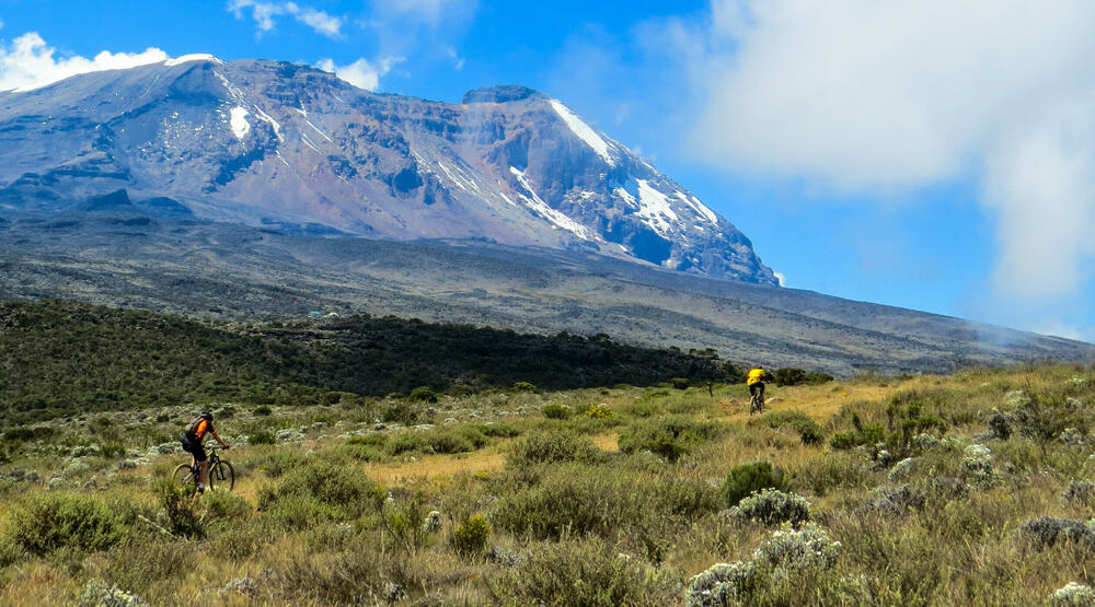 Sykkelekspedisjon rundt Kilimanjaro